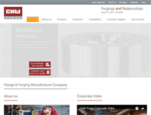 Tablet Screenshot of chwforge.com